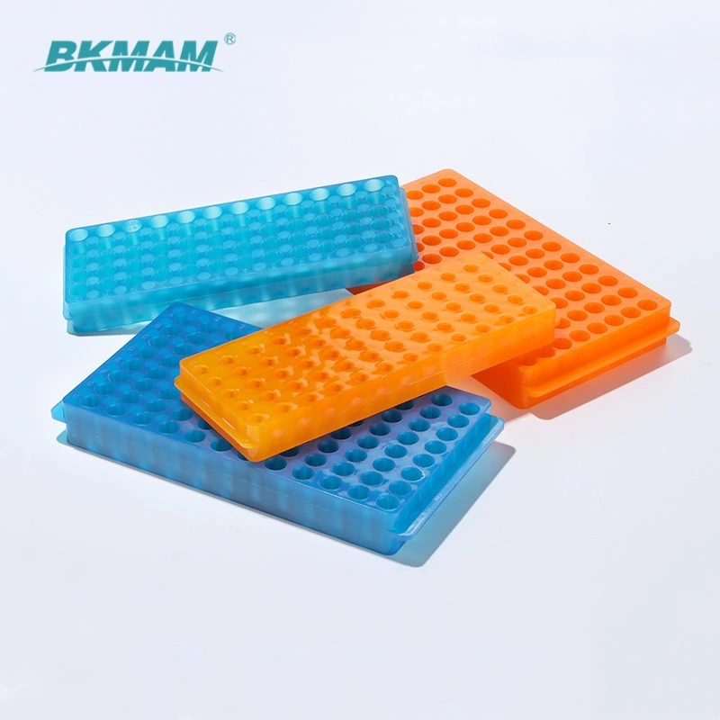 Double Sided PCR Tube Rack of 0.1ml 0.2ml PCR Tube 1.5ml and 5ml Centrifuge Tube