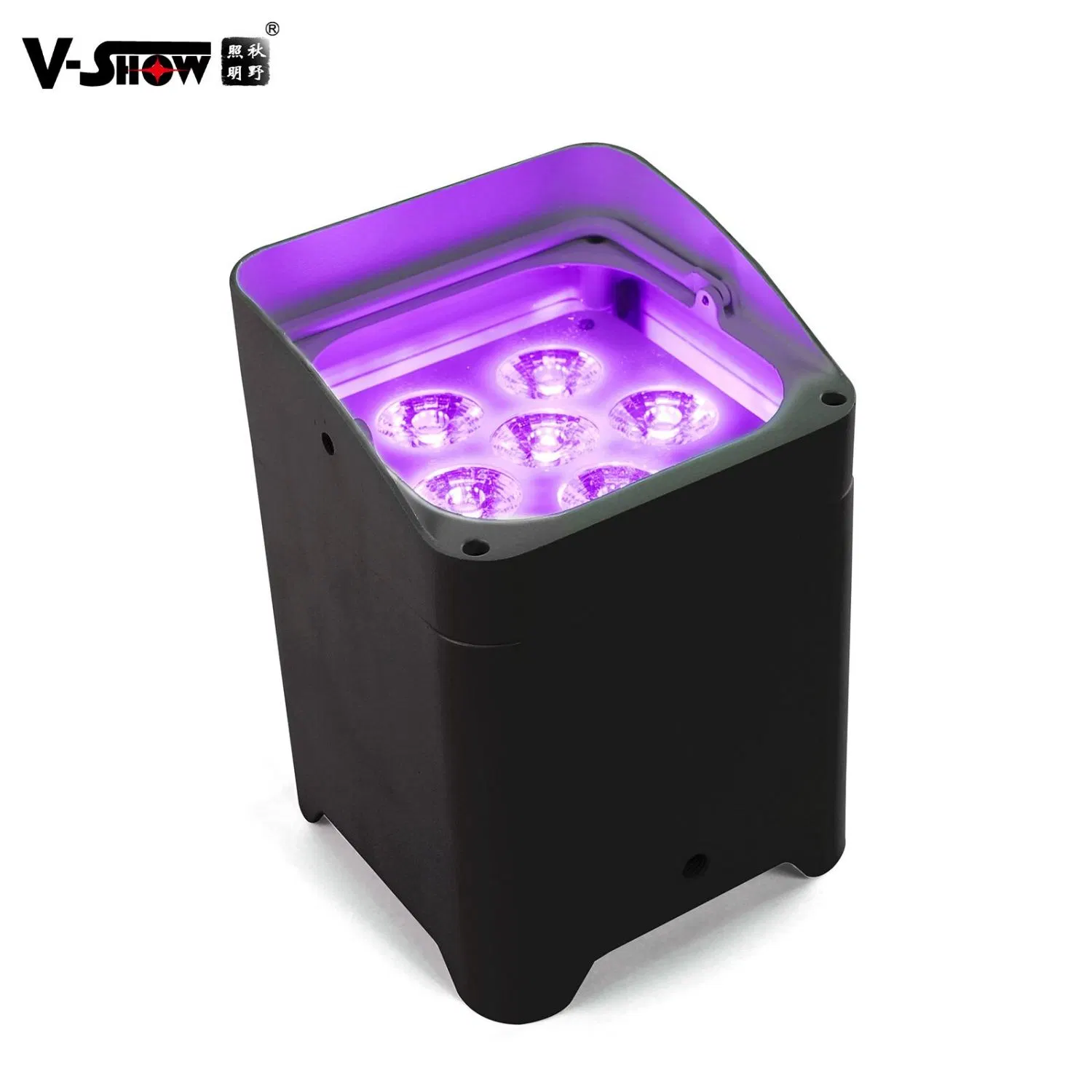 V-Show Battery Wireless LED PAR 6*18W Powered Uplights Stage Lighting