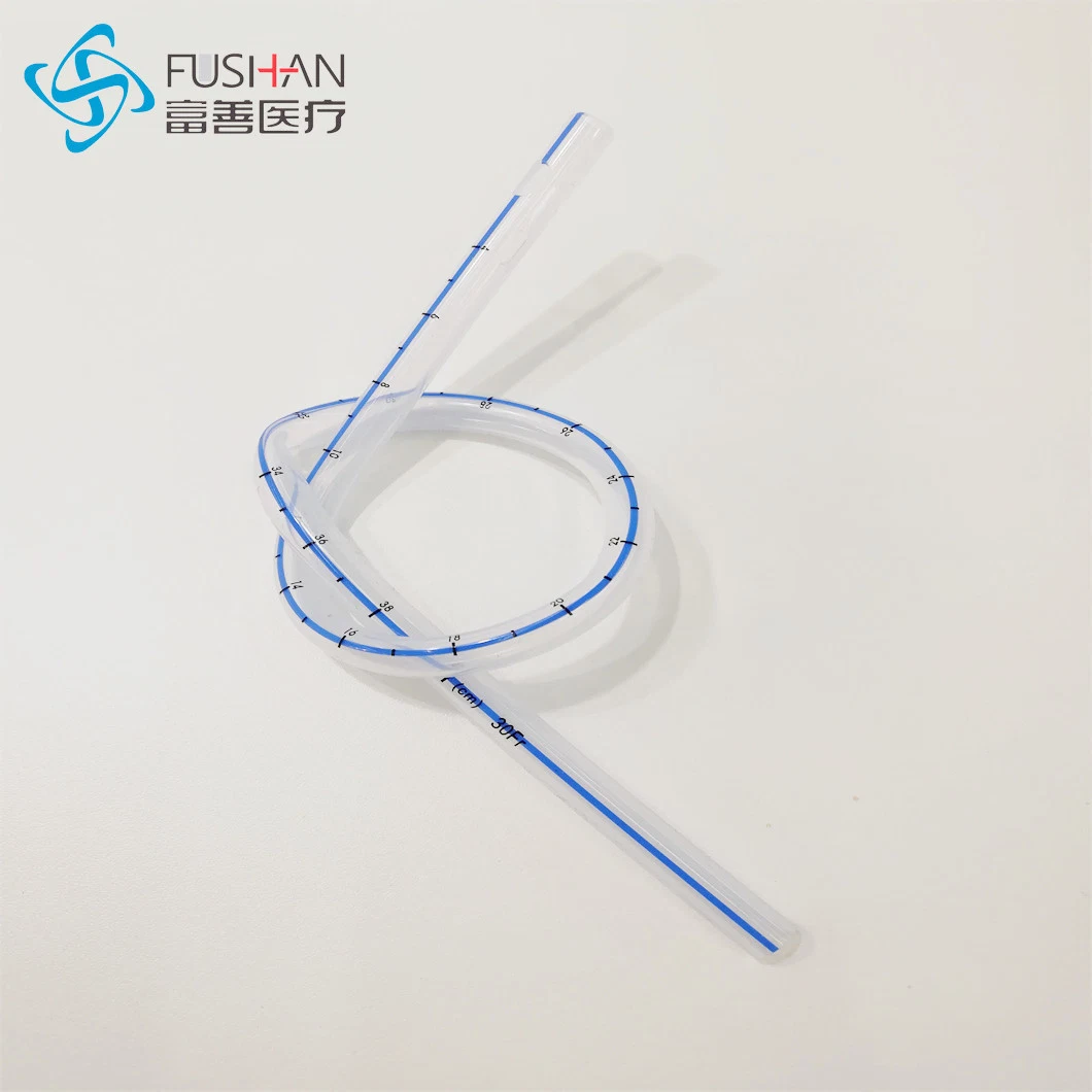 Factory Disposable Silicone Chest Drainage Intercostal Closed Suction Catheter with Adult Pediatri for Cardiothoracic Surgery Drain Tube with CE ISO 12-40fr