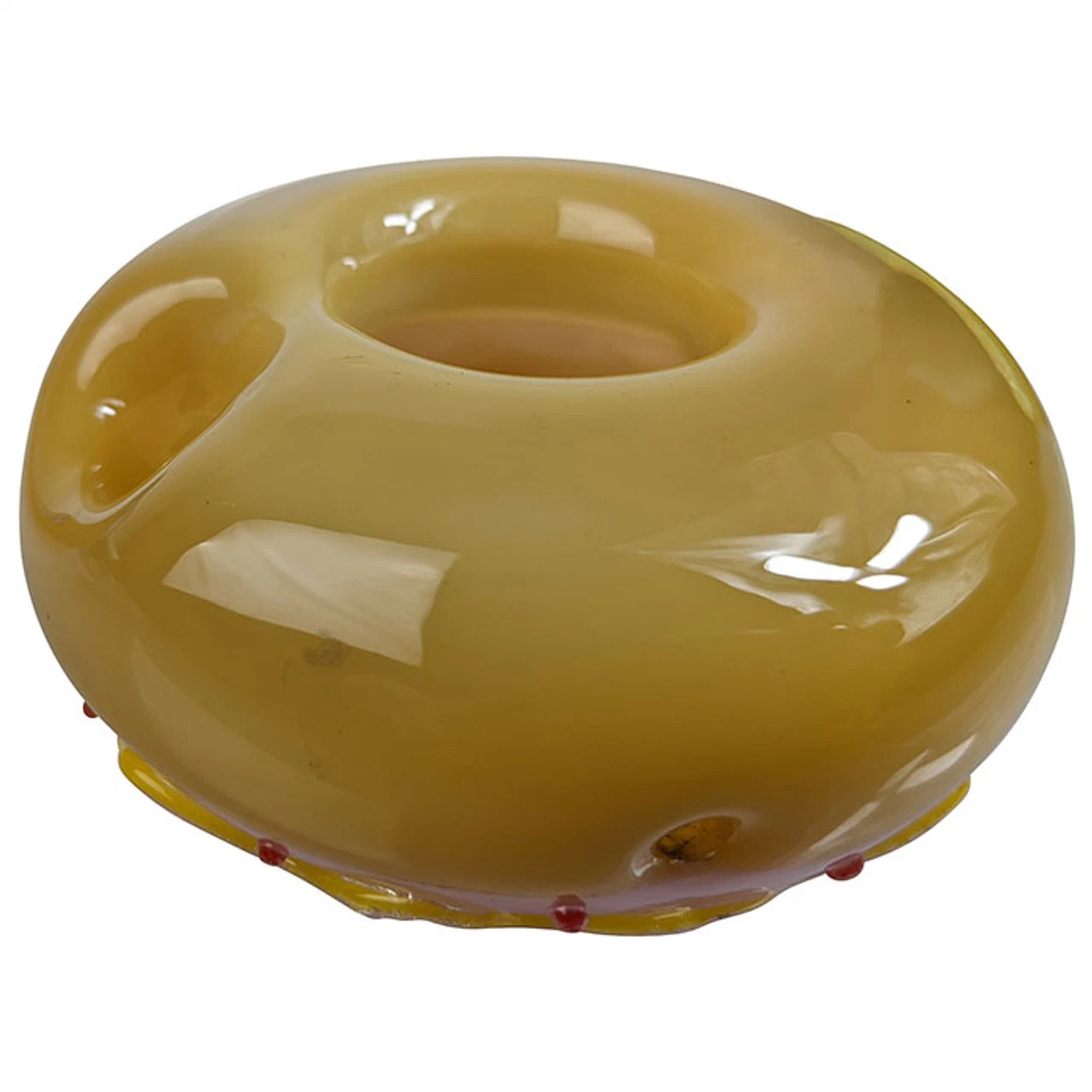 China Wholesale/Supplier 3" Assorted Sprinkled Donut Hand Pipe Lighter Hookah Grinder Oil Burner Pipe