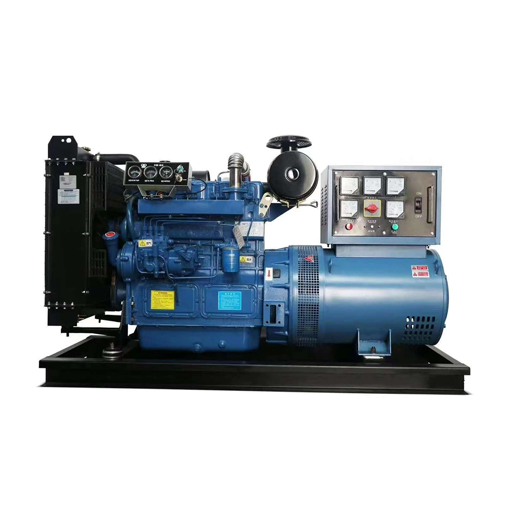 Open/Box Type Soundproof Marine Land Diesel Petrolic Natural Gas Engine/Water Circle Cool/Four Stroke Generator Set