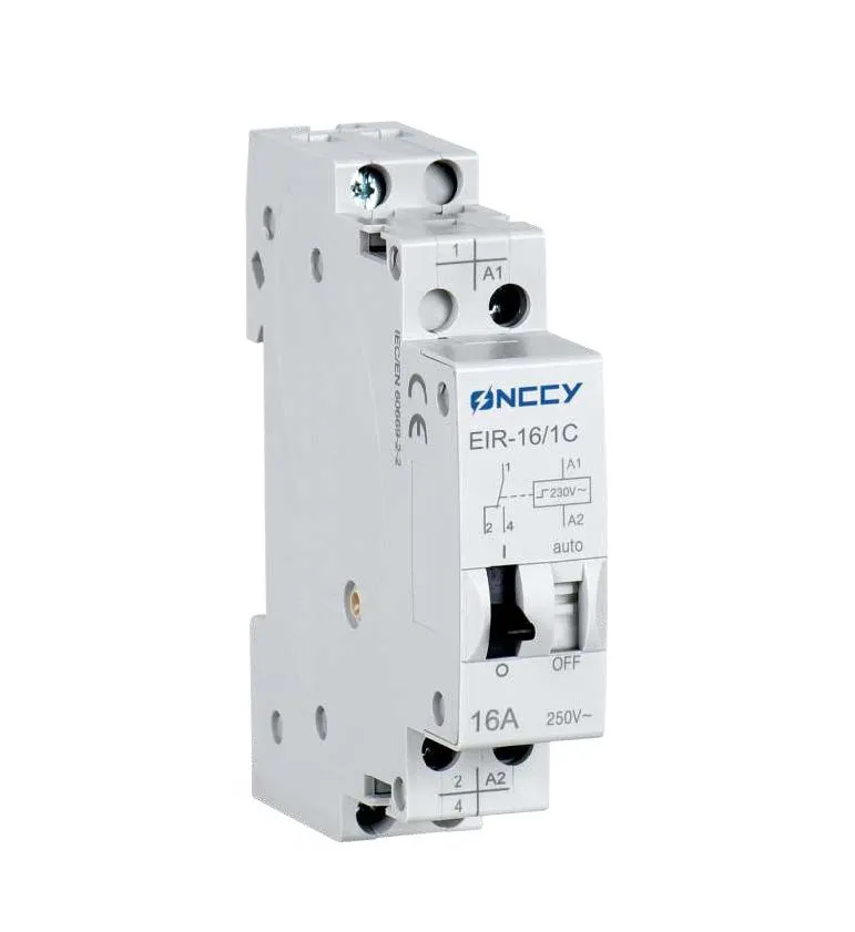 DIN Rail Latching Relay Impulse Relay Latching Switch Single Pulse