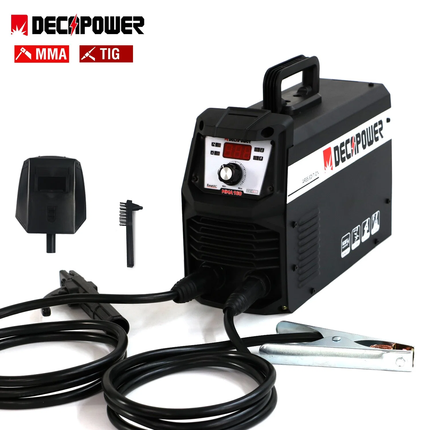 Портативный Decapower DC MMA сварочный аппарат Arc 220V IGBT Инвертор сварочного аппарата сварочного аппарата Memory Stick™