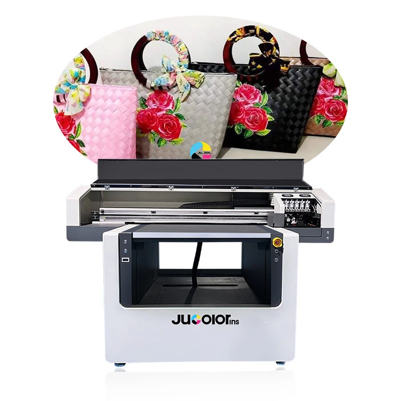 Jucolor plana Digital 90*120cm A1 A2 para el caso de teléfonos de tarjeta de Navidad de plumas elemento de promoción de la impresora UV de impresión