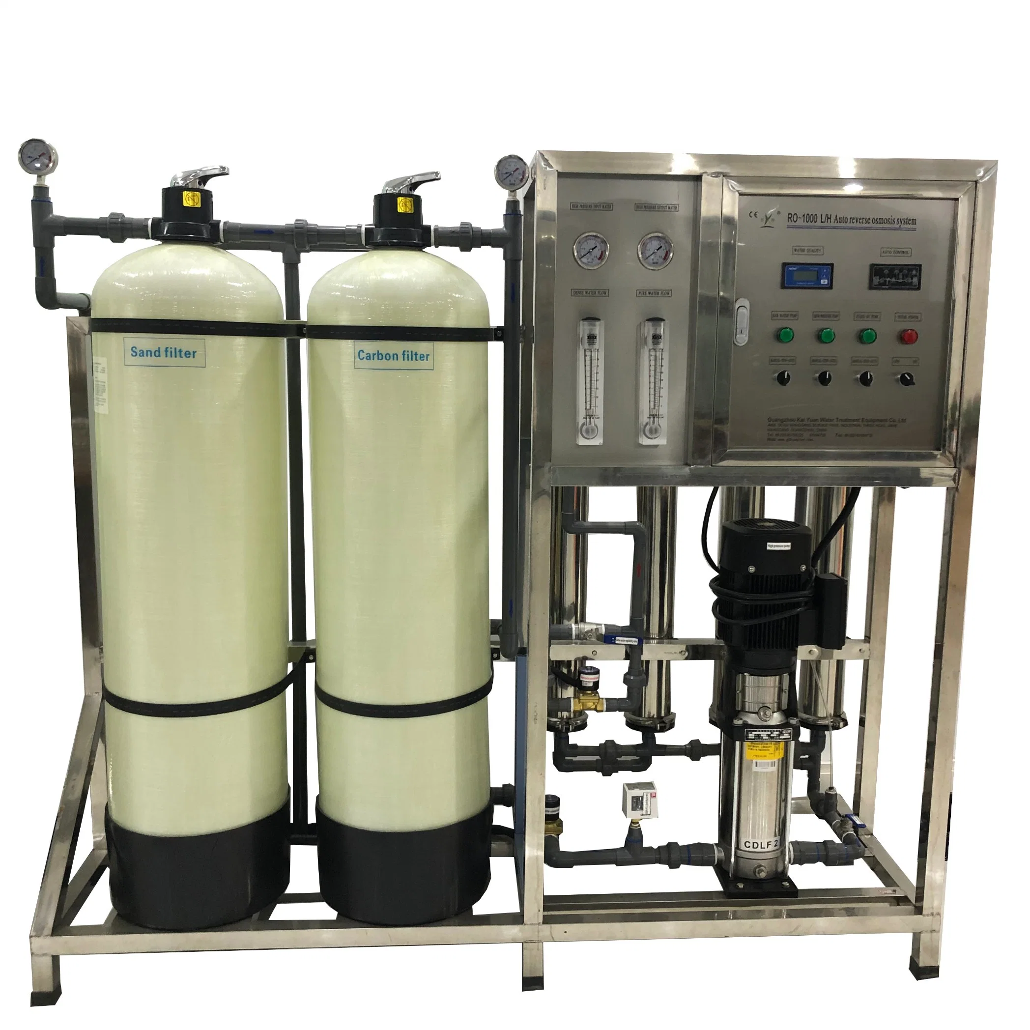 1000L/H Mineral Water Filtration Treatment Machine Reverse Osmosis System RO Drinking Plant Commercial Pure Water Purification Purifier with Price