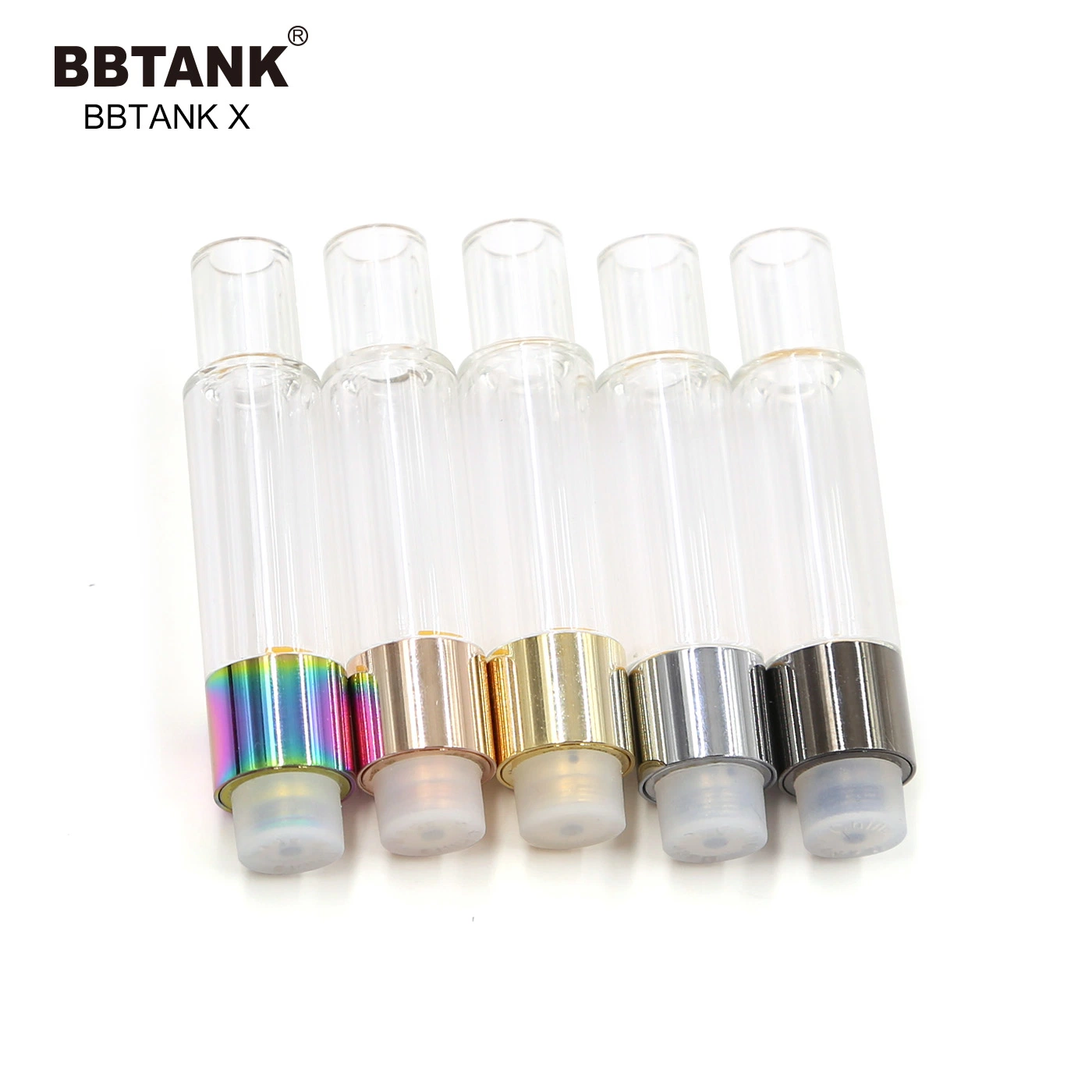 E-Cig Empty All Glass Tank with Ceramic Coil Empty Oil Cartridge