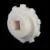 CNC Machining Plastic Nylon Tooth Gears Driving Wheel Chain Sprocket Wheel