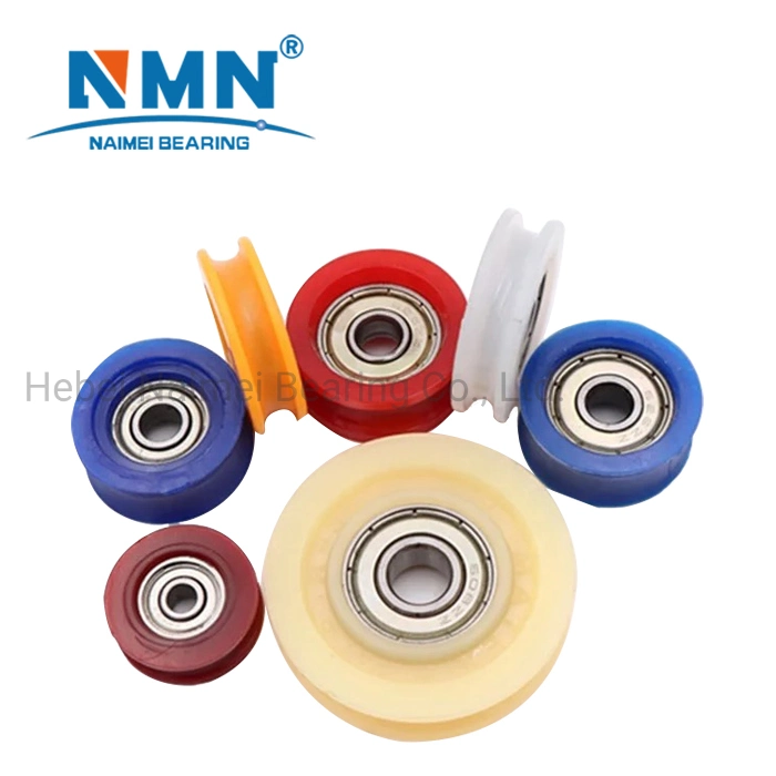 PU POM Plastic Coated Ball Bearing 625 Zz 2RS Used in Aluminium Sliding Door Rollers Window Accessories Bearing Manufacturer U Groove