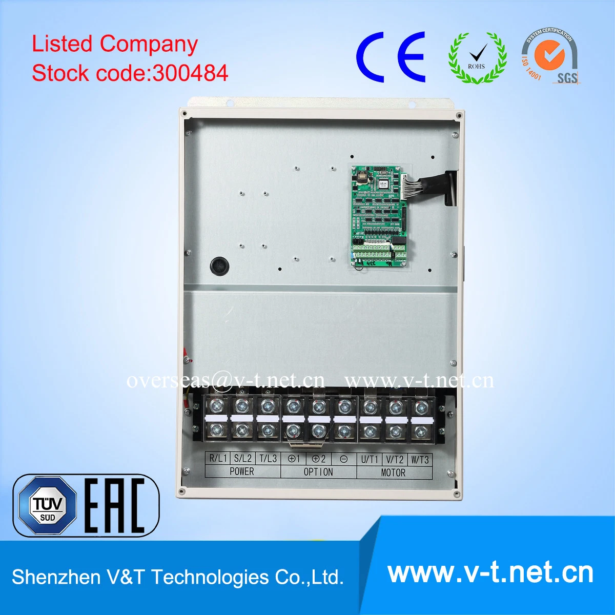 Variable Speed Drives for Handrail Lift (V5-H) VFD Manufacturer V&T Company