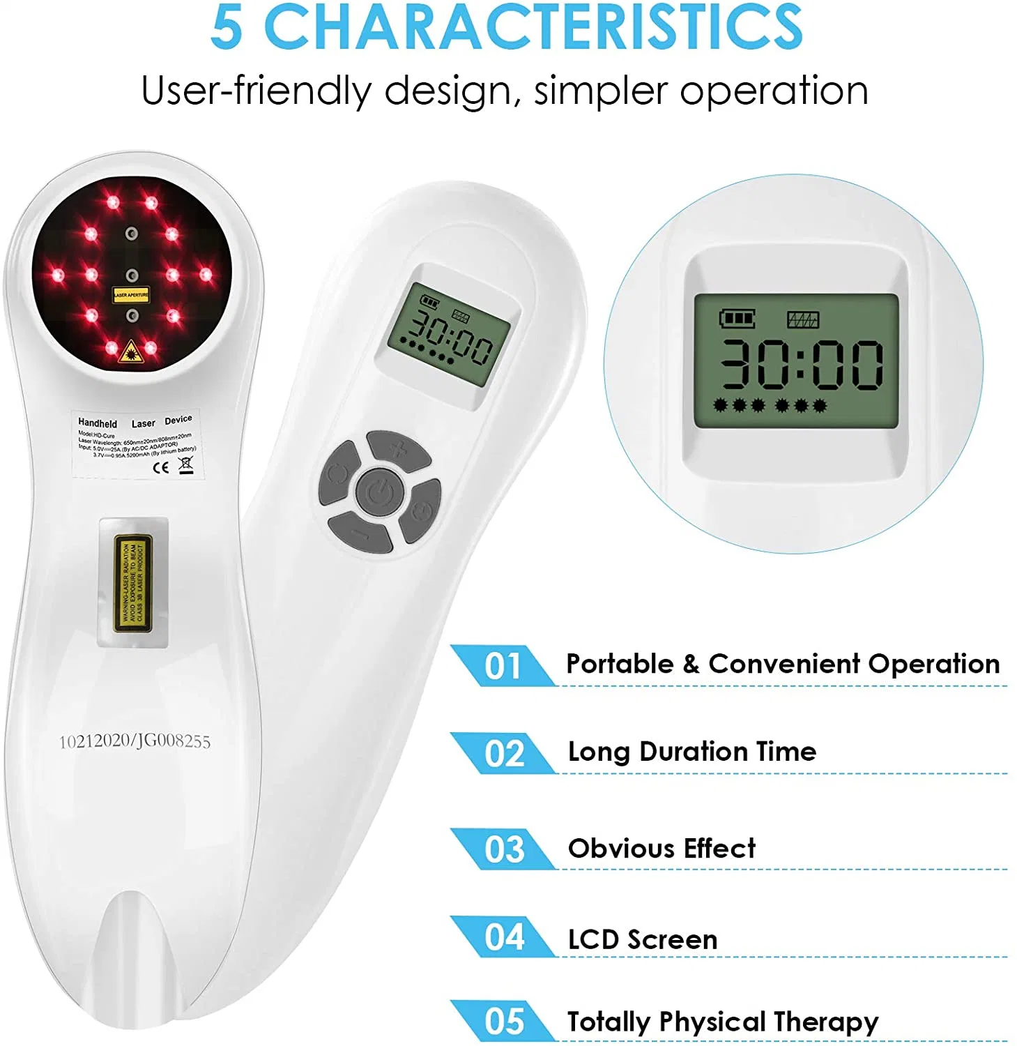 Physical Therapy Handheld Laser Device Equipment