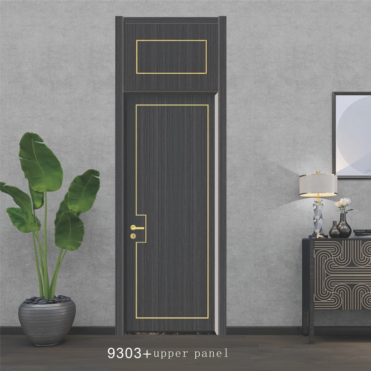 Shengyifa North American Internal Home Panel Modern Interior PVC WPC Simple Design Wood Door