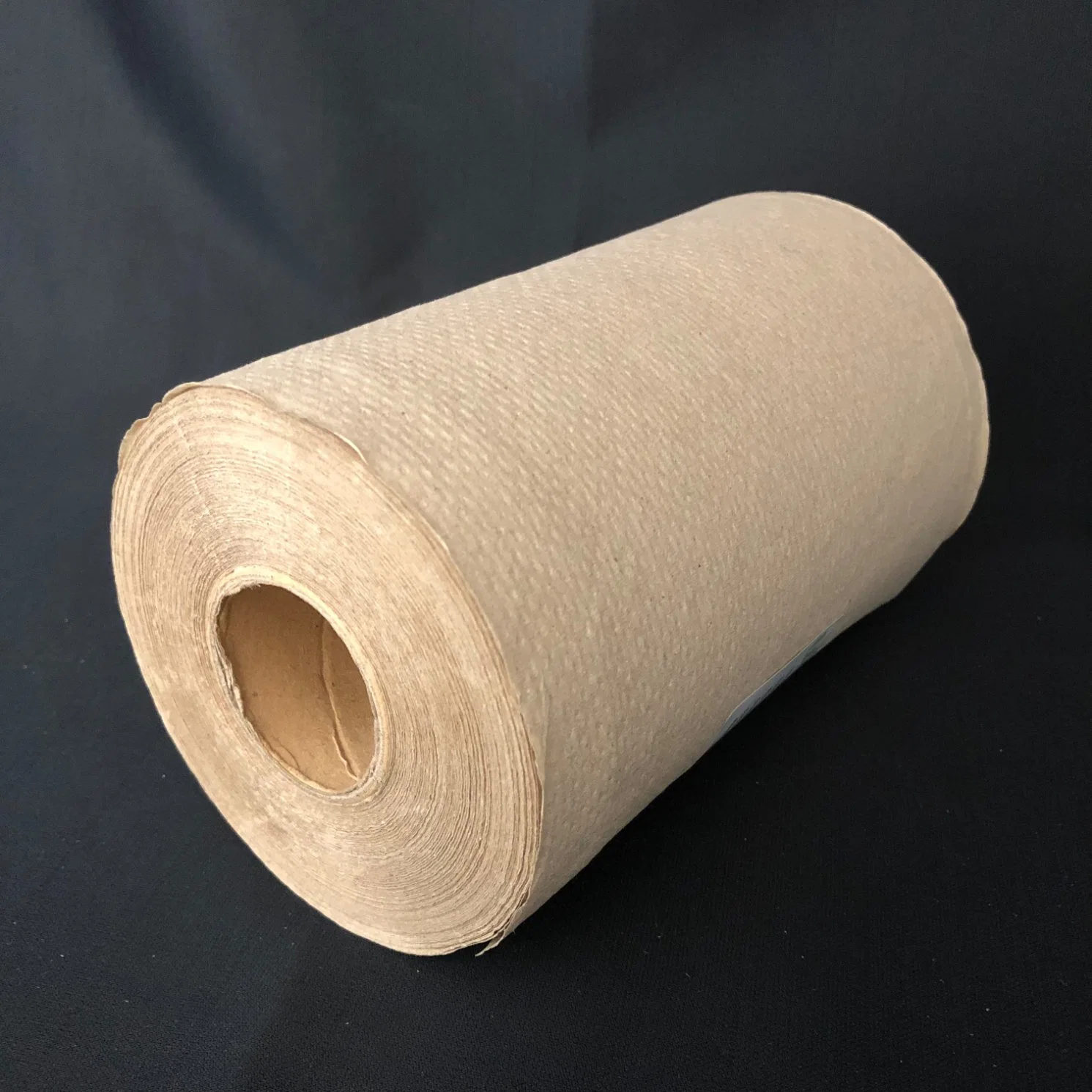 Ulive Full Embossed 1 Ply Recycled Natural Hardwound Paper Roll Towels