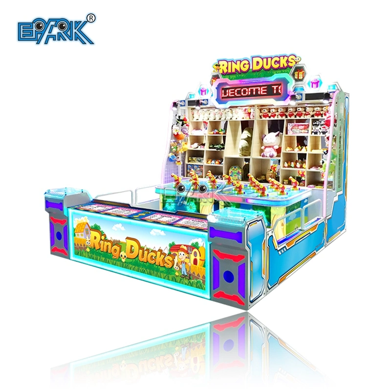 High Popular Double Player Rings Toss Duck Commercial Carnival Games+Duck Shooting Games