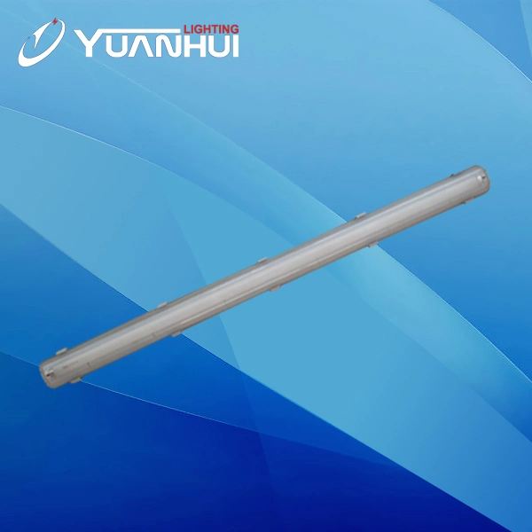 Hot Sale Dust-Proof imperméable en plastique Tri-Proof Tube Fluorescent Lamp Fixture (YH11)