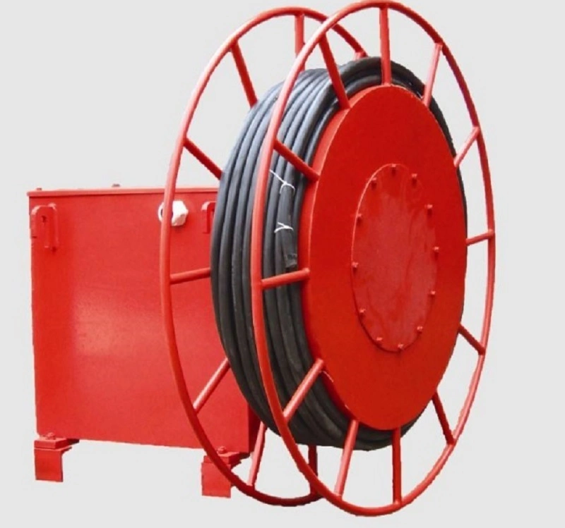 Heigh Performance Multidomain Crane Cable Reel for Electromotion Flat Car