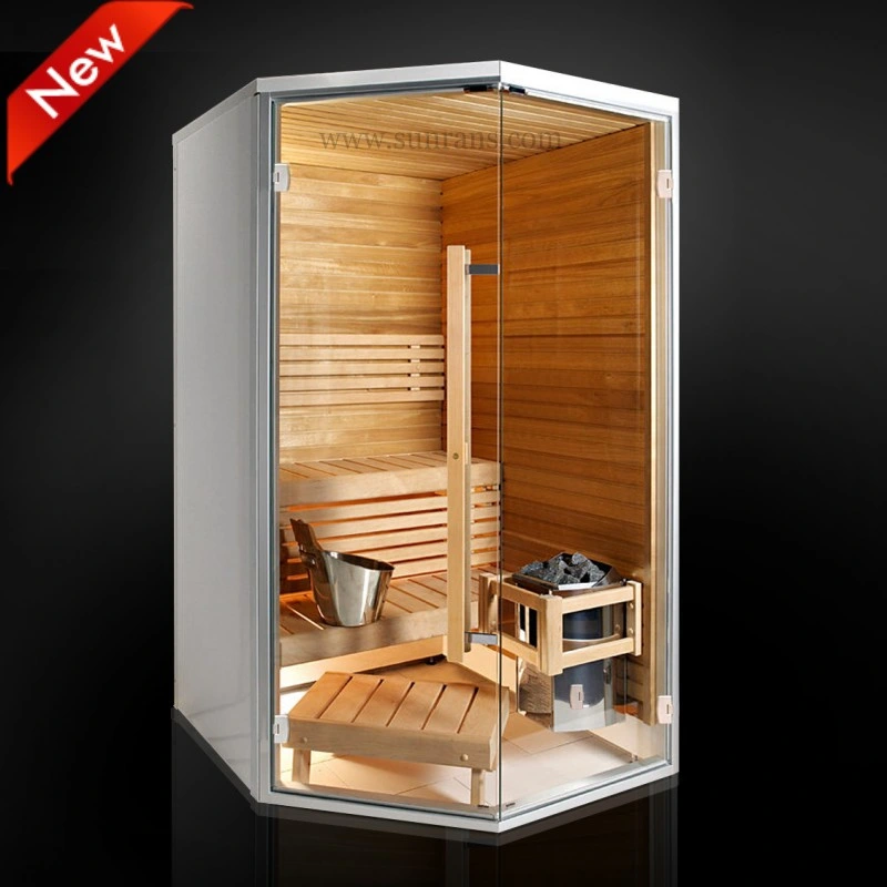 Outdoor Traditional Dry Sauna Bath Wooden Steam Cabin Room (SR1K002)