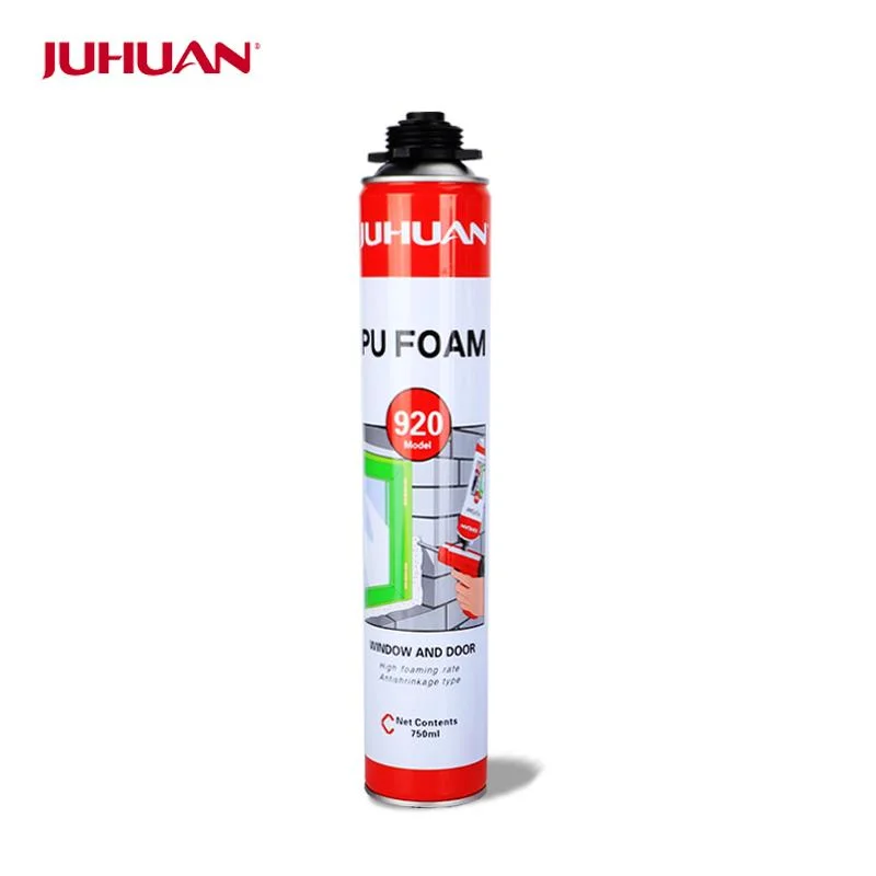 750ml de espuma de poliuretano Spray Branco espuma de PU