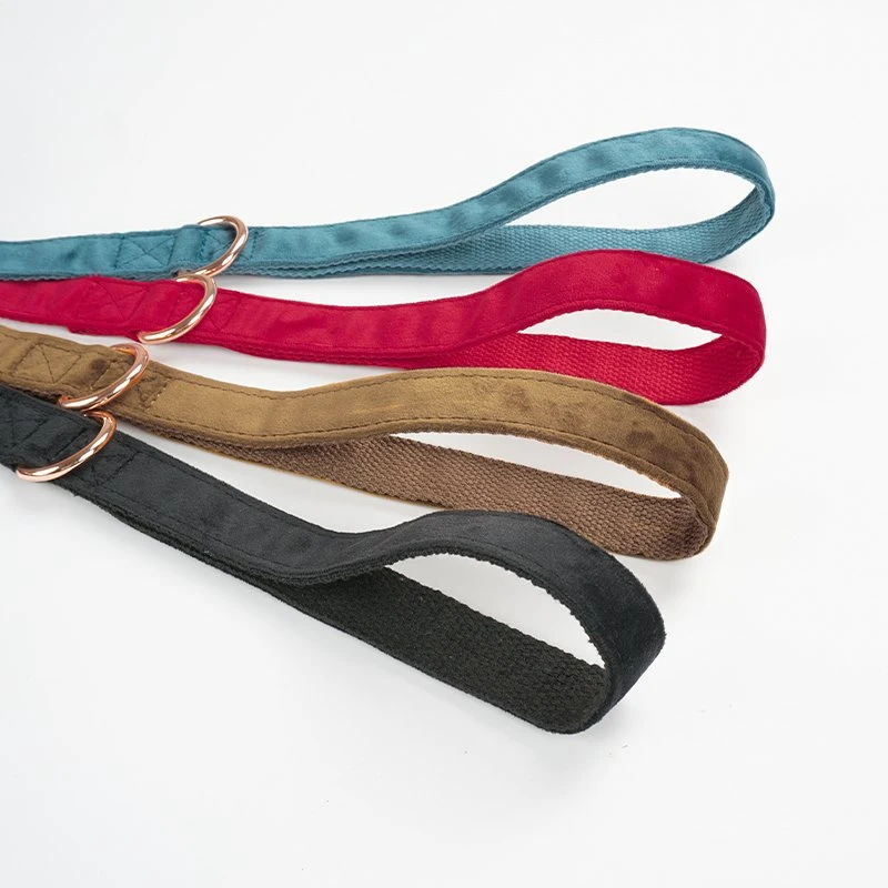 Fontes de Pet Petisland Factory o melhor preço por grosso de Cão Topo de chumbo e colares de Bow tie Puppy Colares de Formação de veludo macio Dog leash