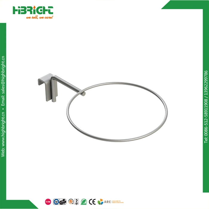 Supermarket Chormed Metal Loadbar Display Hook