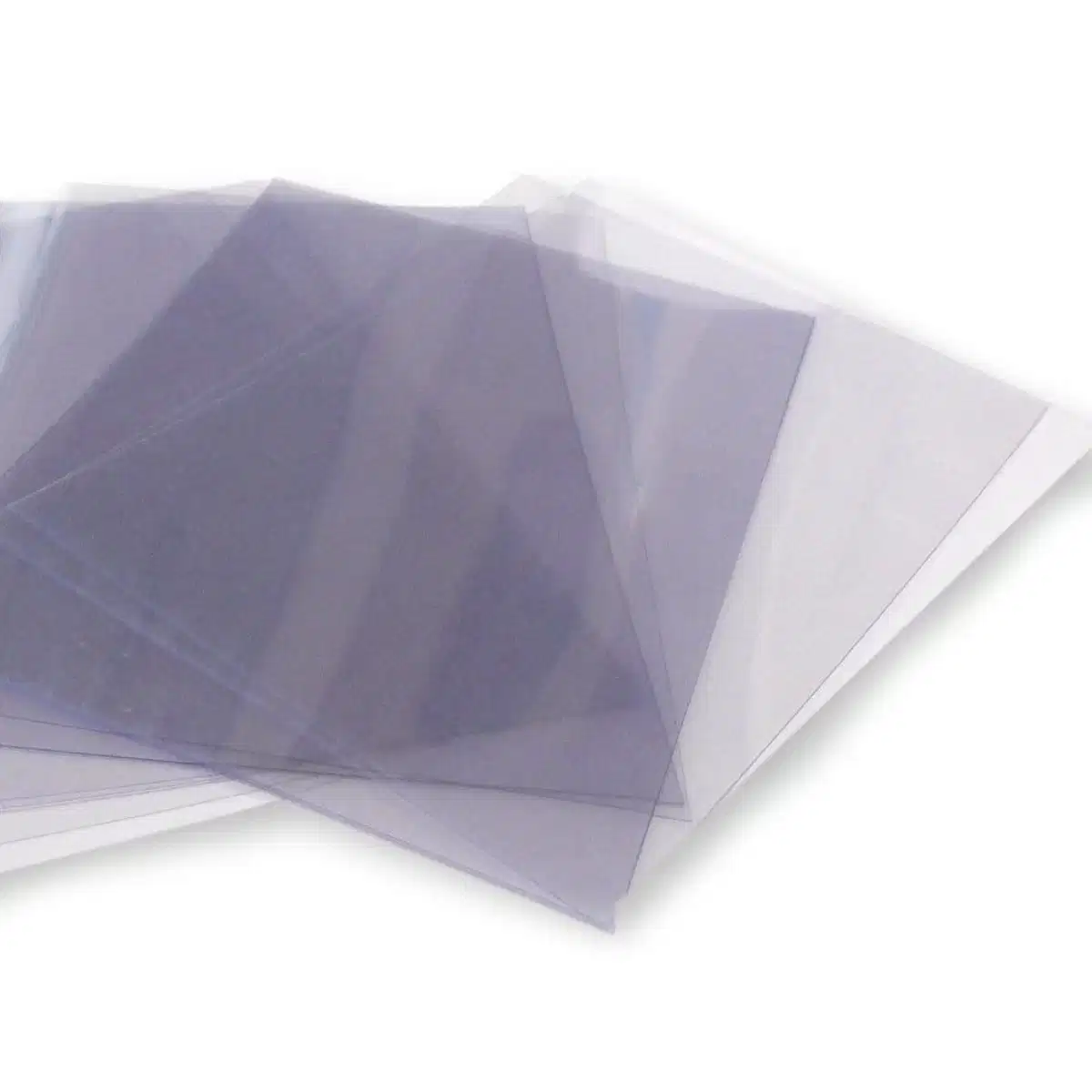 Feuille transparente en PVC, plastique rigide et transparent haute définition