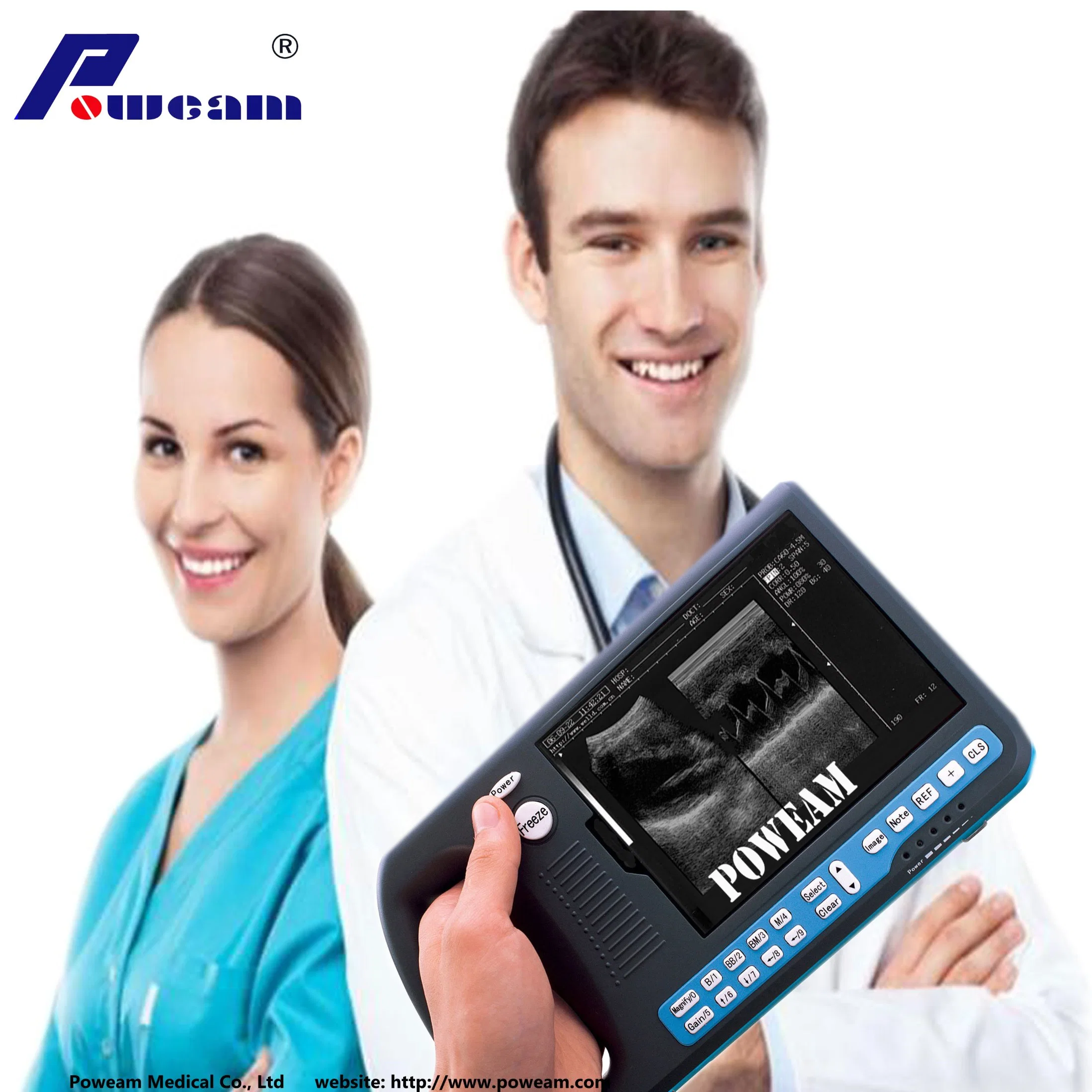 Palmtop Digital Ultrasound Scanner for Human or Veterinary (WHYB3000)