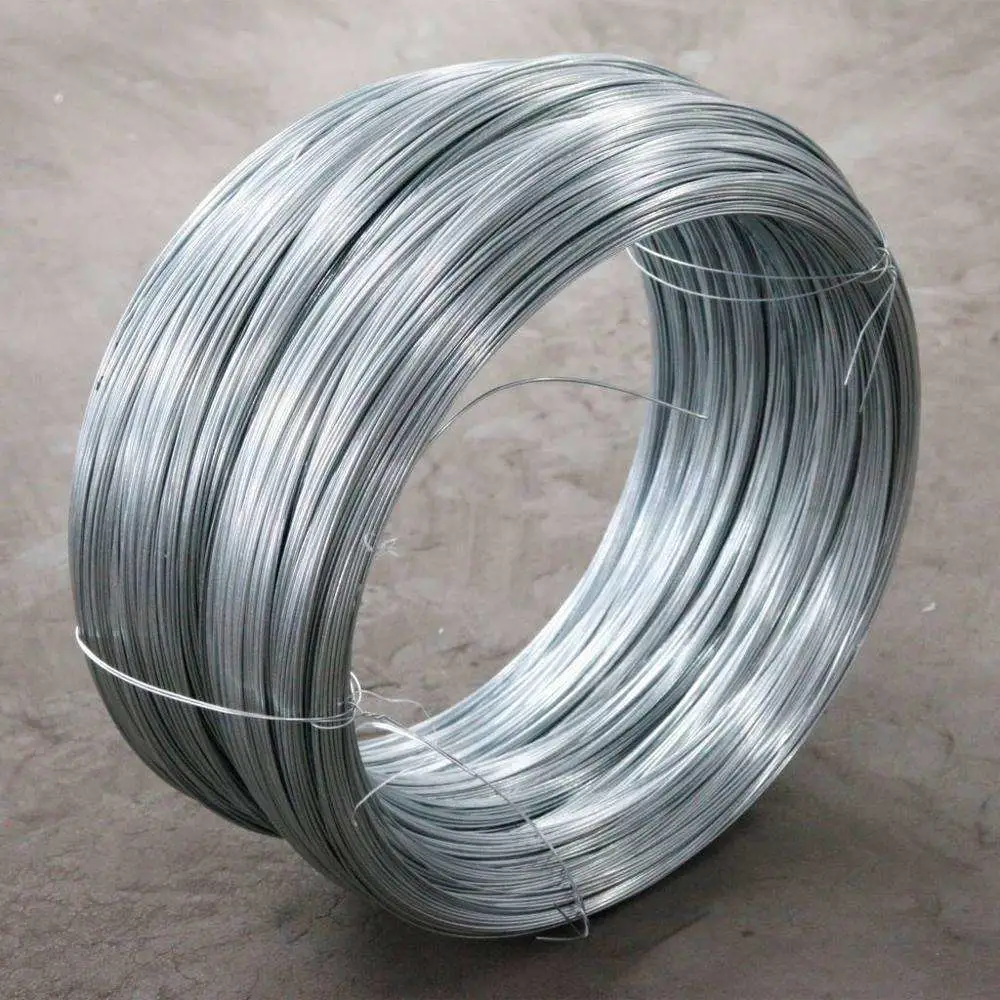 Supply Construction Sites with Hot DIP Galvanized Wire Rod Bright Building Wire Round