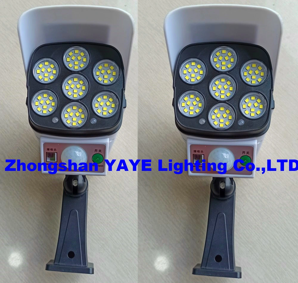 Yaye CE/RoHS Supplier Price 60W IP 66 Outdoor Mini Solar Street Light with Remote Controller/Radar Sensor/1000PCS Stock