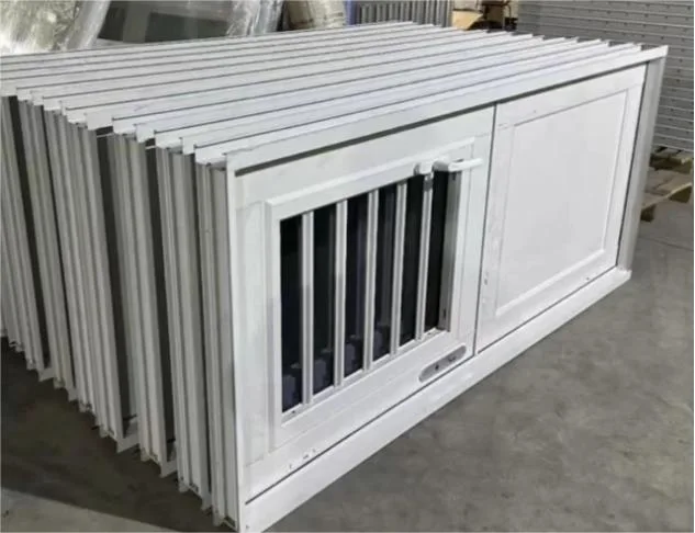 Aluminium Louver Open Shutter Door