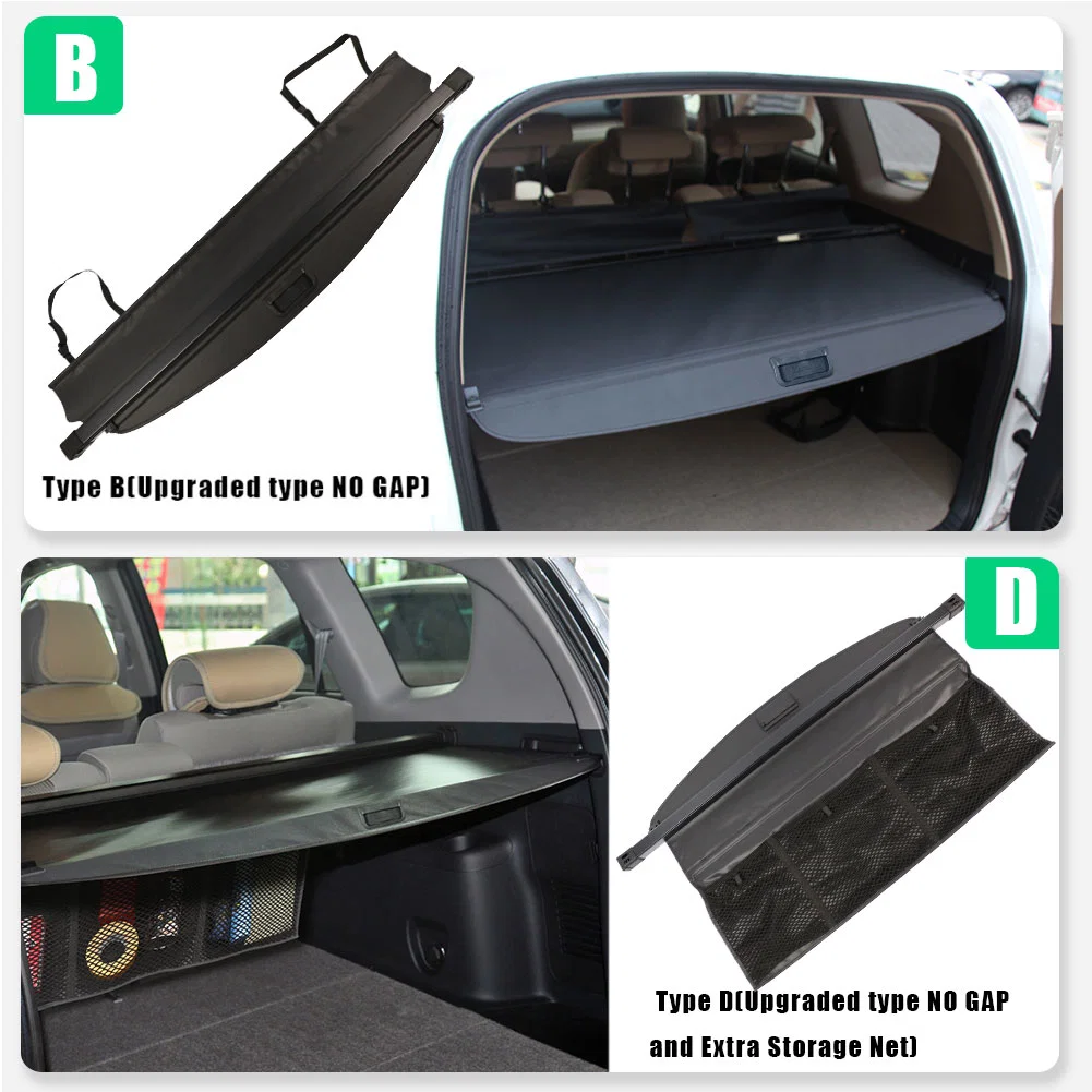 Japanese Car Spare Parts Parcel Shelf Retractable Cargo Cover for Toyota Vanguard 2008-2009