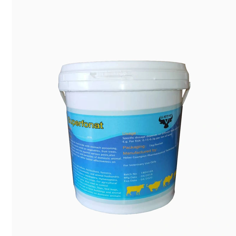 Medicamento veterinario Trichlorfon / Dipterex / Trichlorphon insecticida con fábrica Precio