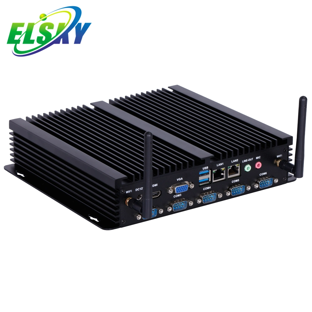 Elsky X86 Single Board Computer with CPU 7th Generation Core I5-7200u 7300u DDR3 Max 16GB RAM RJ45 LAN Ipc6000