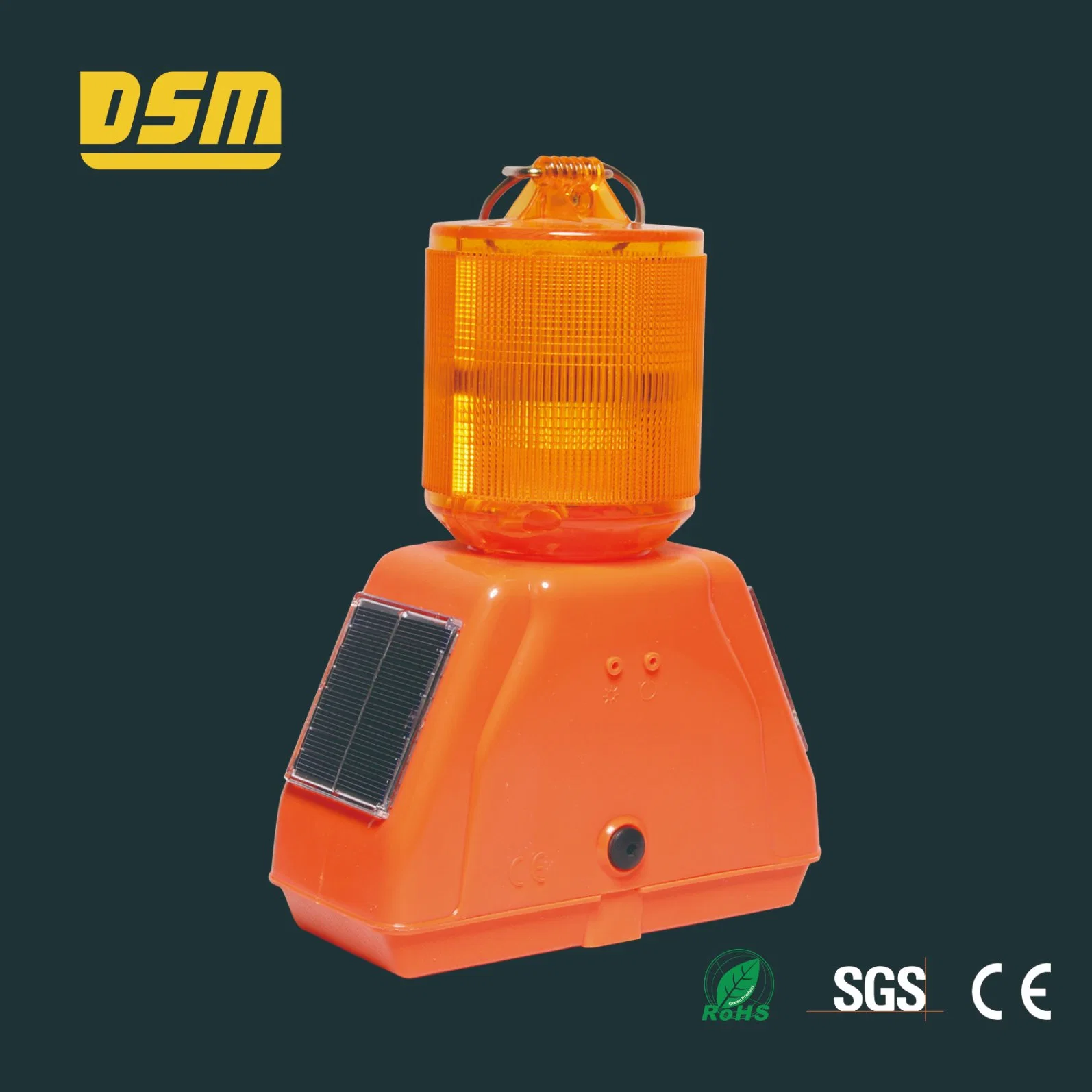 Cheap Price Southeast Asia Dsm Anti-Rain Warning Lamp Control Solar Traffic Light with RoHS