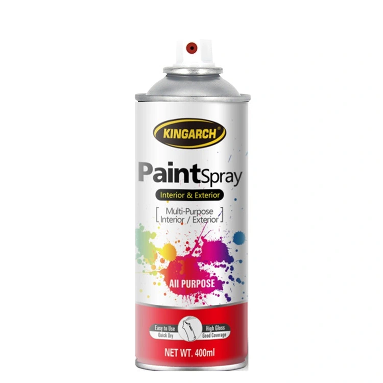 Low Odor and Eco-Friendly Spray Paint Fast Drying Interior/Exterior Spray Paint