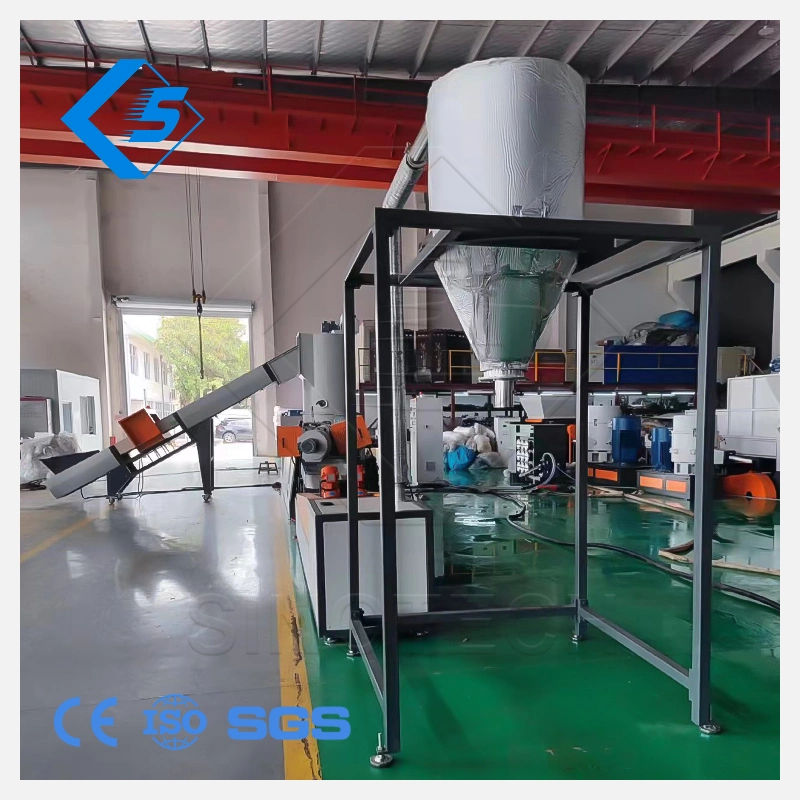 2023 Sino-Tech PP, PE Film, PP Fiber Waste Plastic Washing Machine Floating Tank Floating Washer Plastic Recycling Film Washing Drying Pelletizing Line