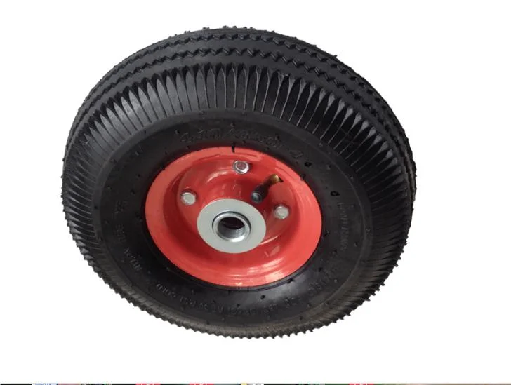 260*85 3.00-4 Pneumatic Rubber Wheel with Plastic Rim