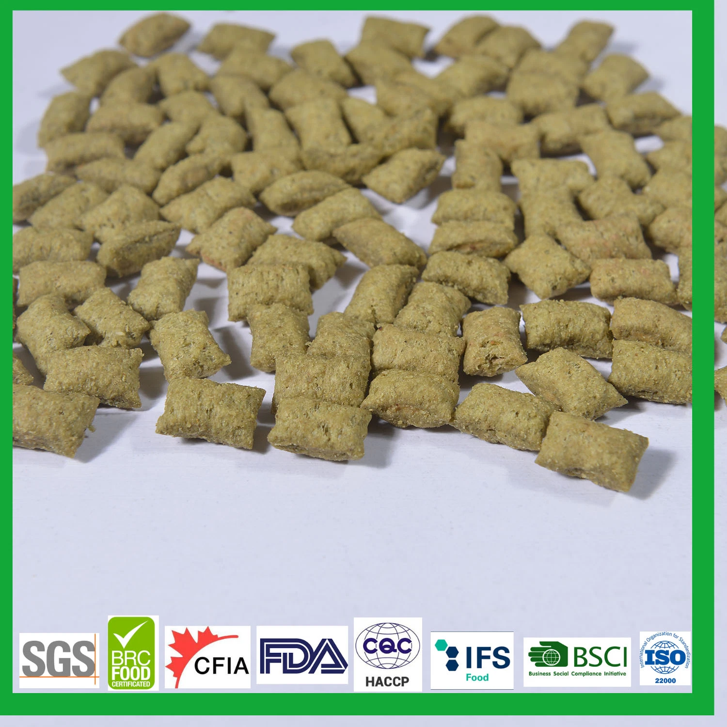 OEM ODM China Pet Treats Manufacture Chicken & Catmint Triple-Biscuits Pet Snacks