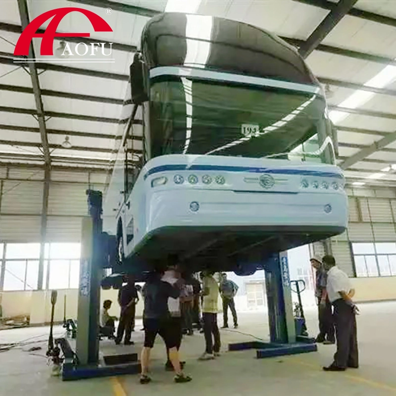 Heavy Duty Vehicle Lift 4 Column Car Elevator Bus Truck Lift Auto Lift Bus Hoist Vehicle Parking System