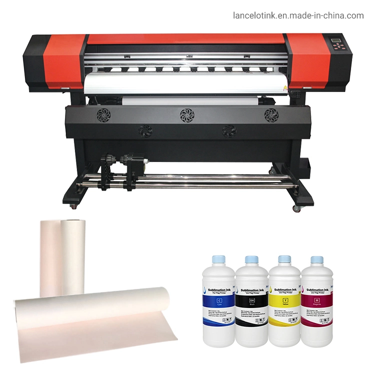 Großer Rabatt 1,6m Drucker XP600 DX5 Digital Großformat Eco Solvent Printers Vinyl Plotter Druckmaschine