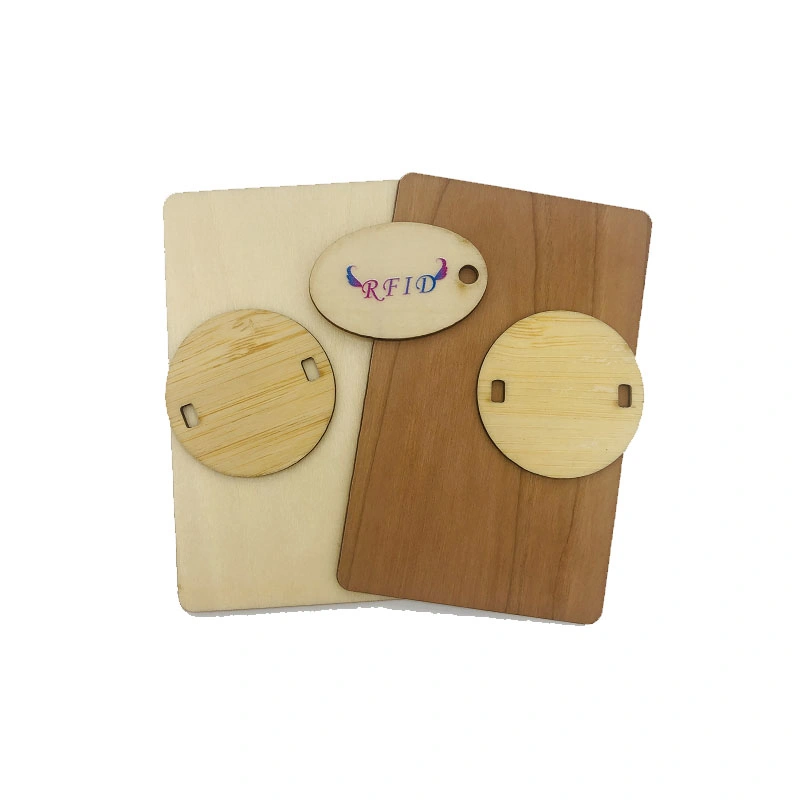 Hochwertige Bambus Holz RFID Hotel Key Card