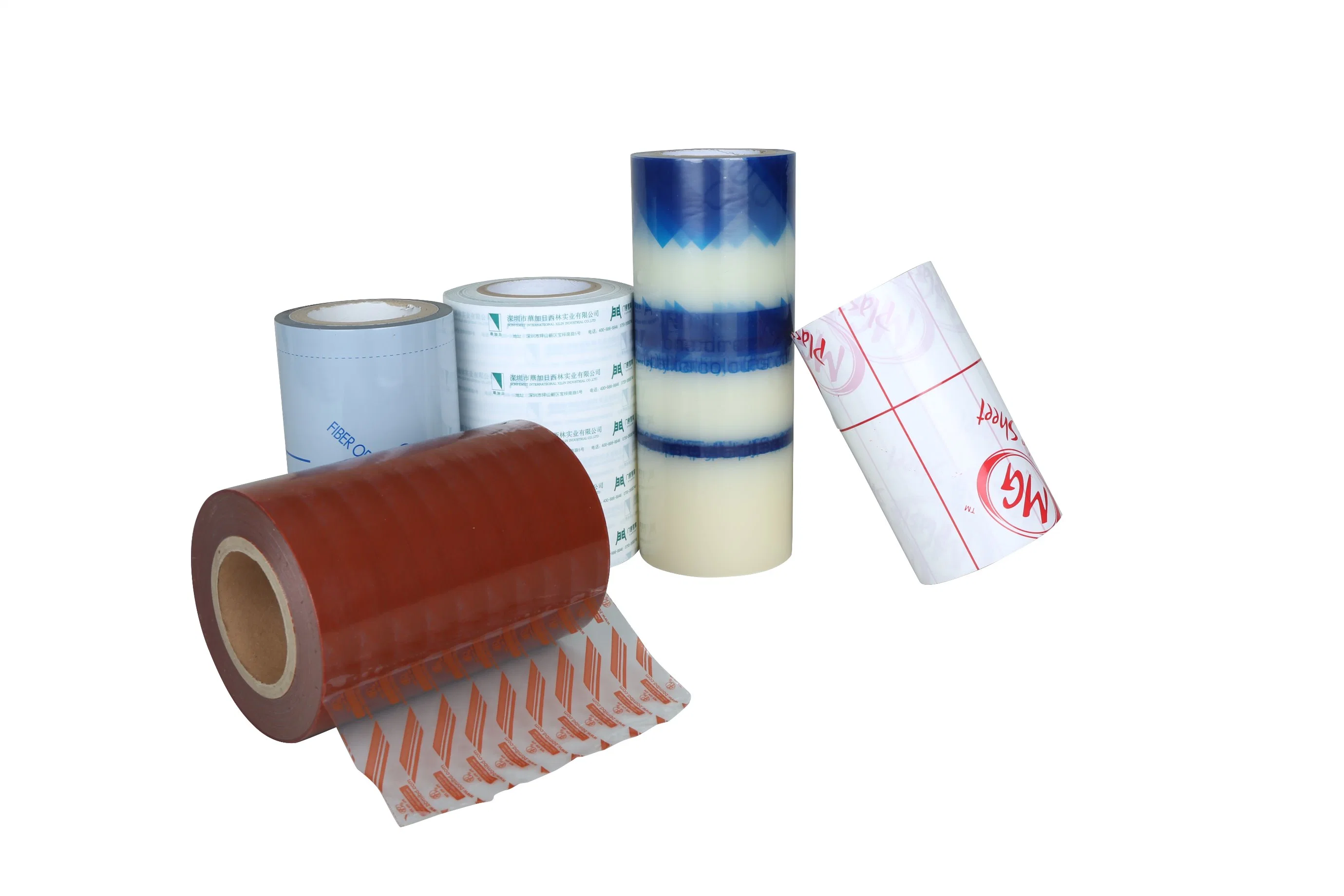 PE Protective Film for Metal Sheet with Different Adhesive and Logo Printing