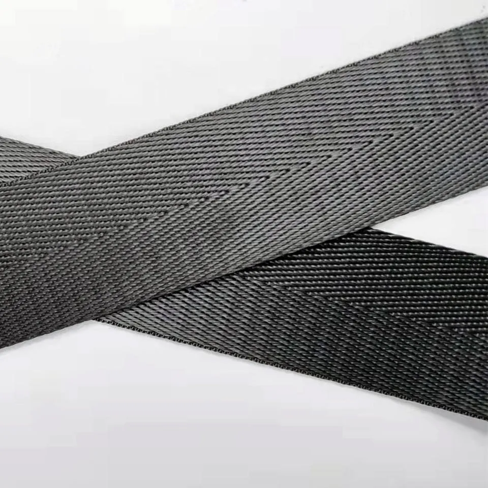 Nylon Herringbone Webbing Ribbon for Garment Accessories Professional Customized Logo