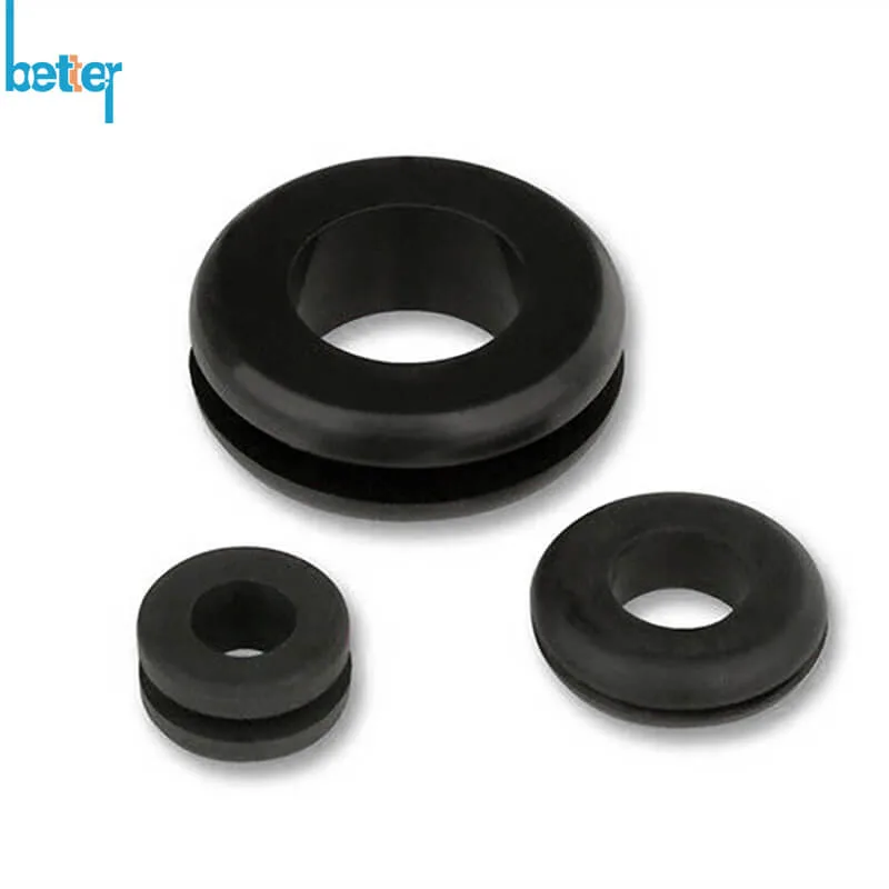 Custom Round/Rectangular/Square Silicone Rubber Grommet Hole Split Plug/Gasket/Seal for Firewall/Wire/Appliance