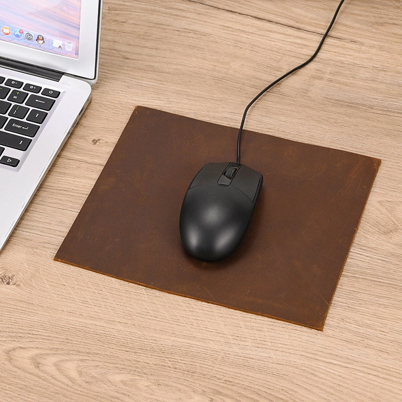 Jogos em couro genuíno personalizado Tapete Secretária grande pad para teclado e mouse