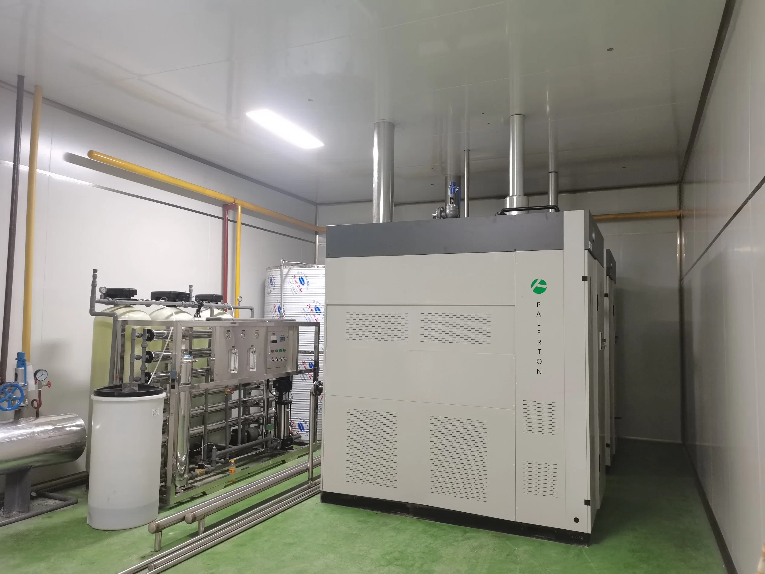 PLC Controller Industrial Gas Boiler Industrial Heating System Oil Natural Gas Fired for Hotel Greenhouse Hospital School