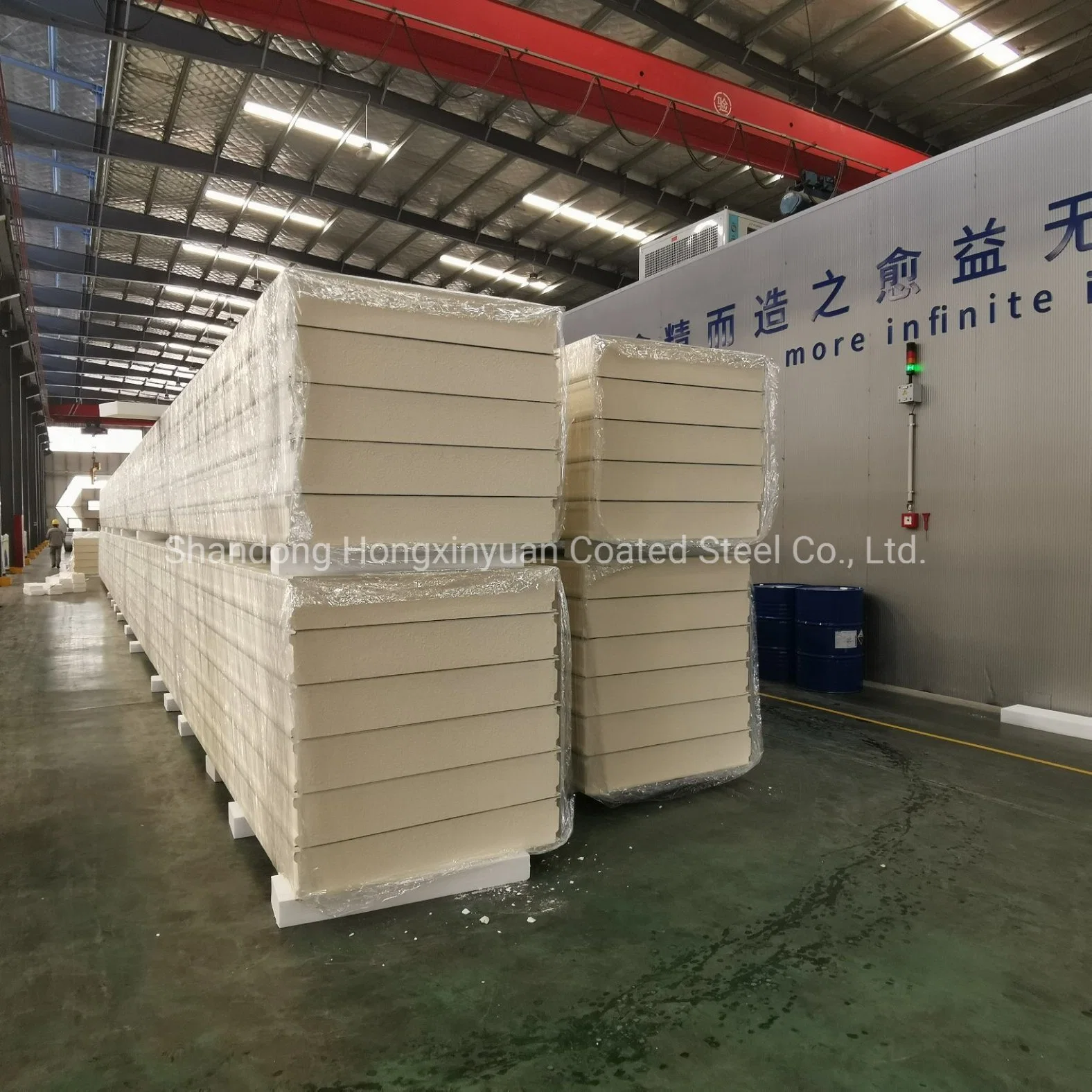 Insulated Cam Lock Cold Room PU/Polyurethane/PIR Foam Sandwich Panel