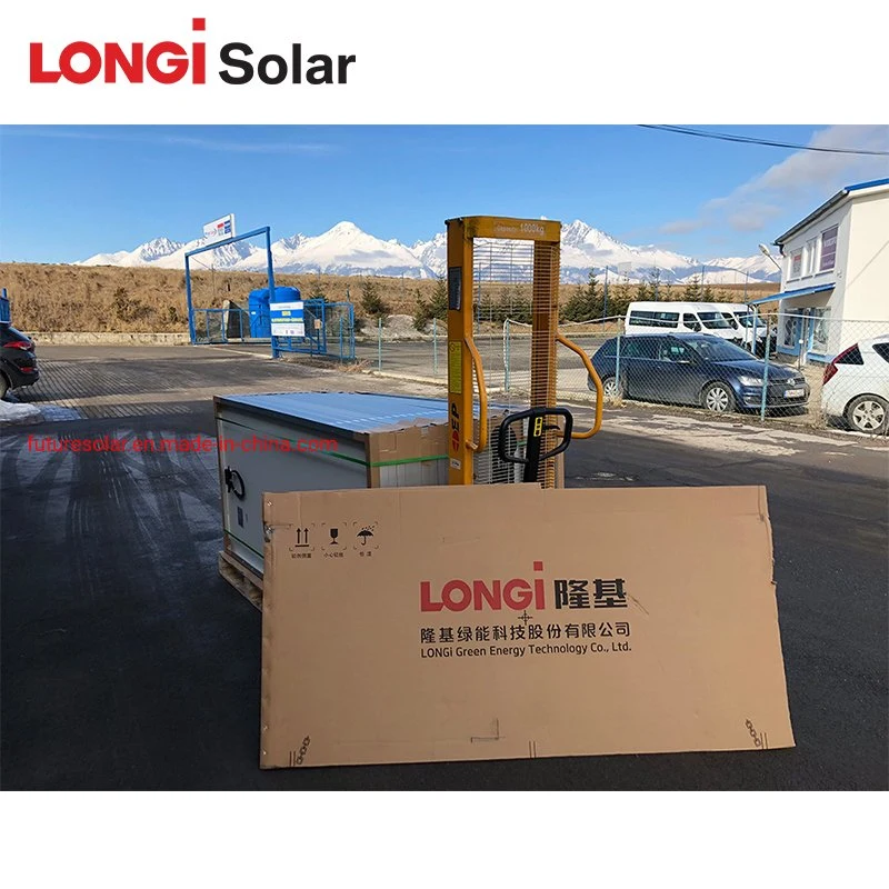 Tramo 1 Longi Solar mejor precio por vatio de paneles solares celdas solares de 380 W 375W 370W 365W 360W con sistema de energía solar fuera de la red