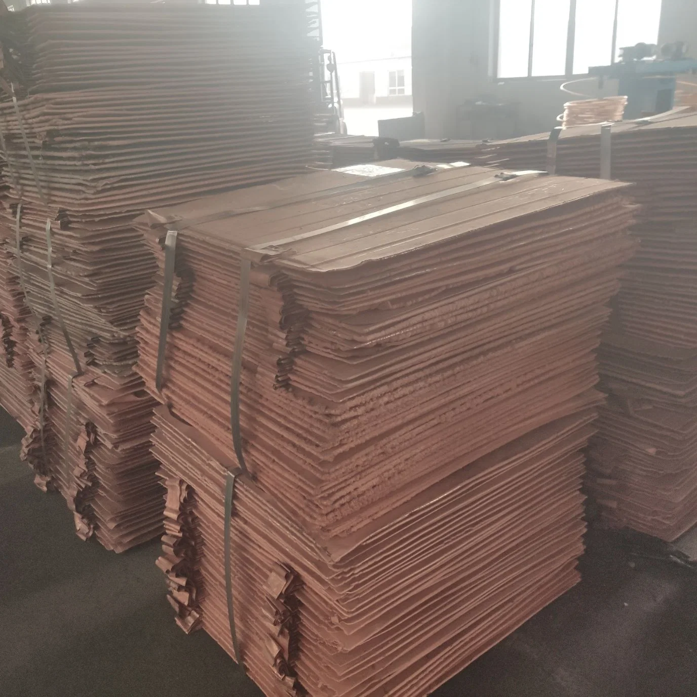 Copper Cathode Plates High Purity 99.99% Low Price