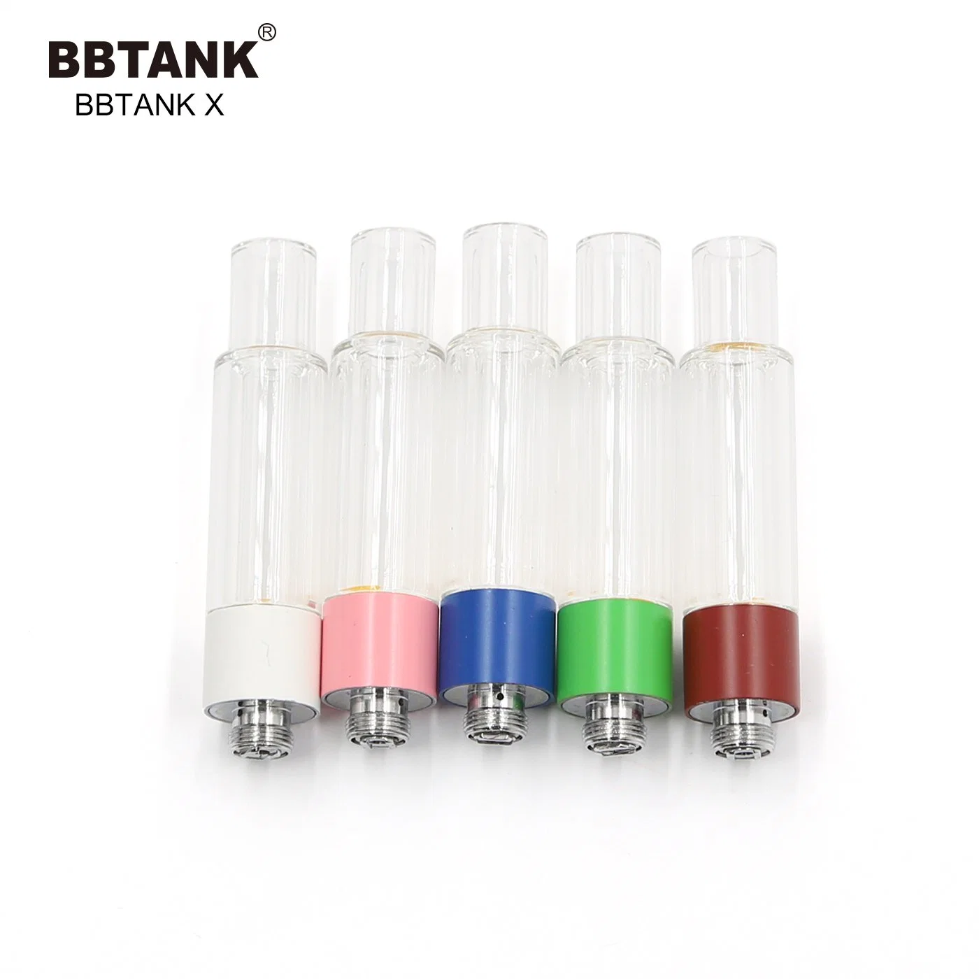 E-Cig Empty All Glass Tank with Ceramic Coil Empty Oil Cartridge