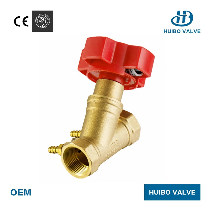 Threaded End Connections, Straight Calibrated Balance Valve