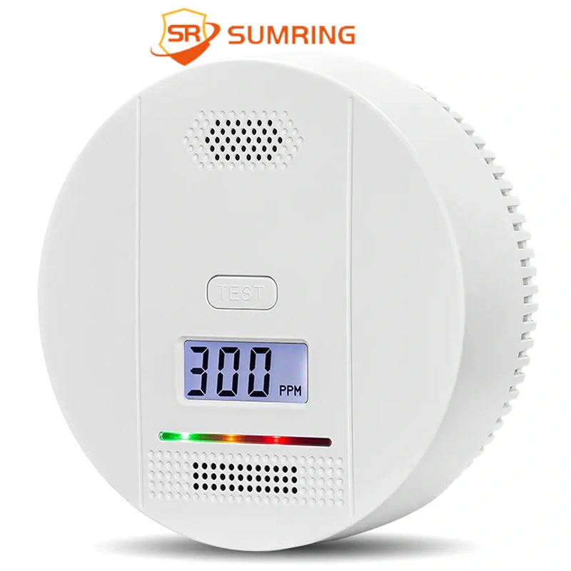 En50291 Good Price Ceiling Mounted Battery Operated Powered Carbon Monoxide Alarm Co Gas Leak Alert Detector Monoxide Detectors